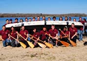 CEE Students Compete in ASCE New England Regional Concrete Canoe Competition