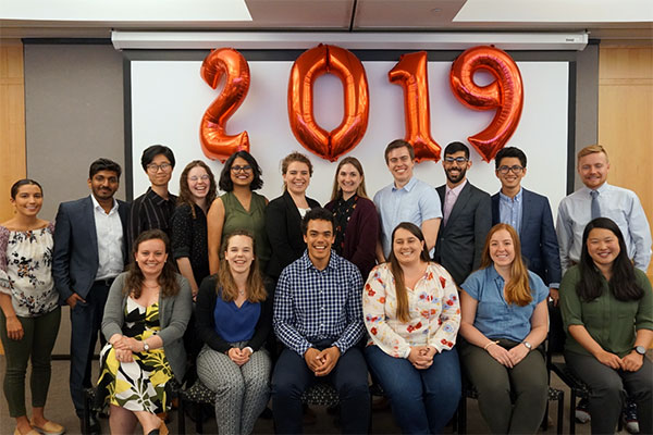 2019 COE Co-op Awardees