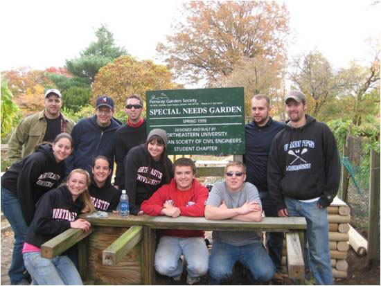 NUASCE Rededicates Fenway Special Needs Garden