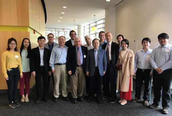 group photo of people from conference