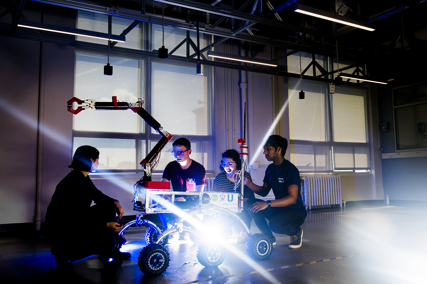 NU Team to Compete at Mars Society’s University Rover Challenge