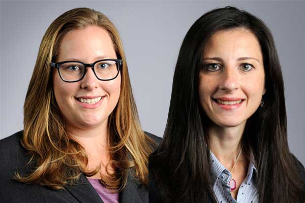 Jessica Oakes and Chiara Bellini
