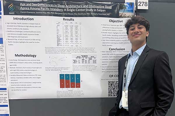 Kavish Khamesra and his Head Start on Sleep… Research