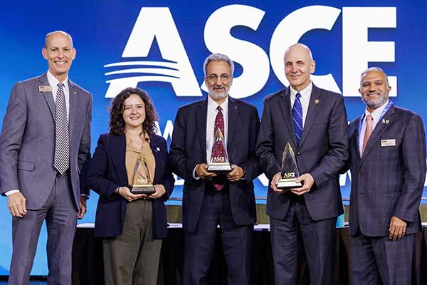 Hajjar Receives 2025 William H. Wisely American Civil Engineer Award