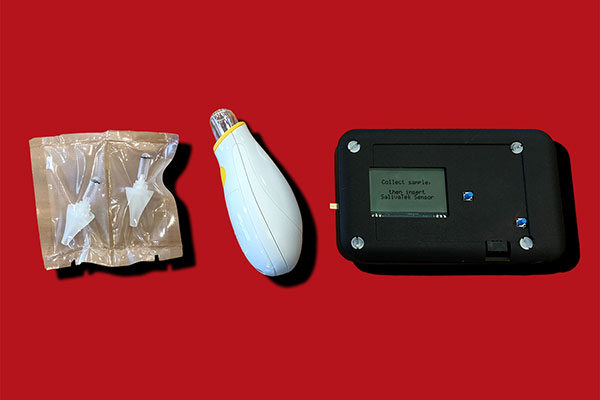 components of a biosensor diabetes device