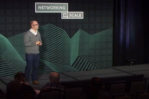 ioannidis giving talk on stage