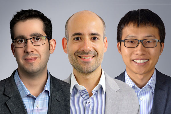 ECE Associate Professor Josep Jornet (PI), Professor Matteo Rinaldi, and Assistant Professor Hui Fang