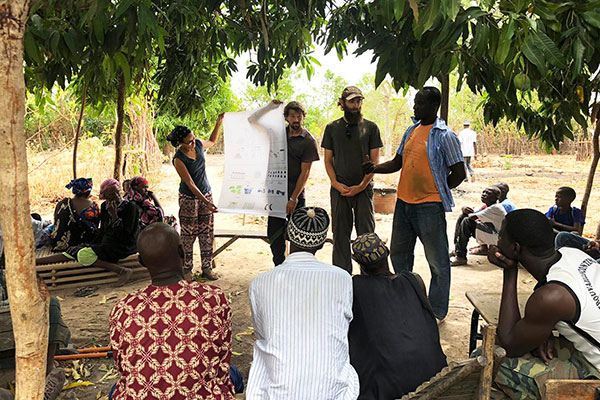 student in the Peace Corps in Senegal