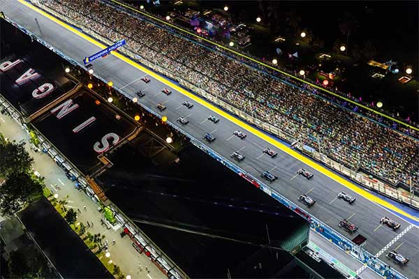 Building a Formula One Racetrack in Singapore on Co-op