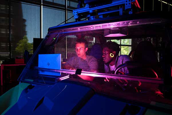 Image for Automated Vehicle Mounted Sensor Array Wins First Place at SICK 10K Challenge