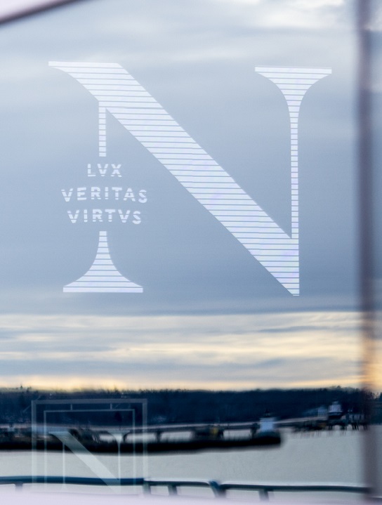 Northeastern N logo